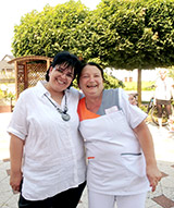Mitarbeiterinnen im Seniorenzentrum in Ehra